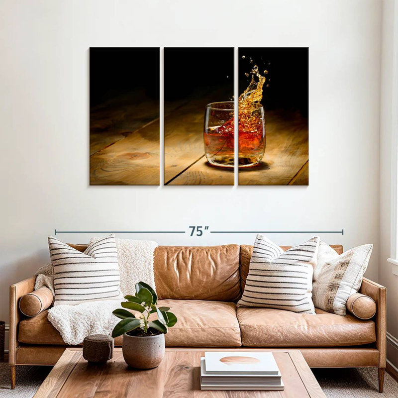 Verre à whisky Yarlin, H 36 po x l 57 po