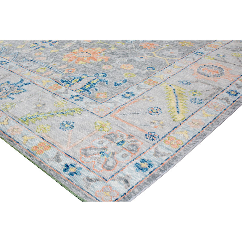 Floral Area Rug, Rectangle 9' x 12'