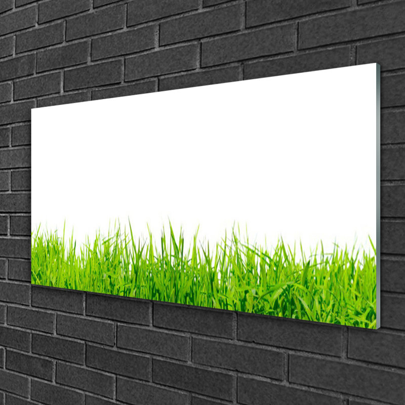 Nature Grass - No Frame Print on Glass
