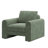 Hampden Rounded Arm Chenille Upholstery Accent Chair-1685668878
