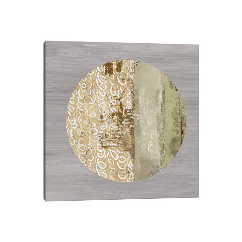 Protection Medallion I by Tom Reeves - Painting on Canvas, Wrapped Canvas, 45.72cm H x 45.72cm W x 3.81cm D