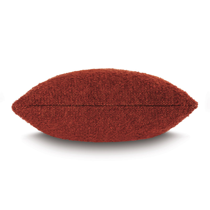 Marl Pillow Cover & Insert, Brick, Rectangle 15"H x 26"W