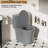 Grey 002 Toilet, 1/1.60 Allure, Water Elongated Comfort Height Floor Mounted With Reviving Soft Closing Seat Accuracy, Serene