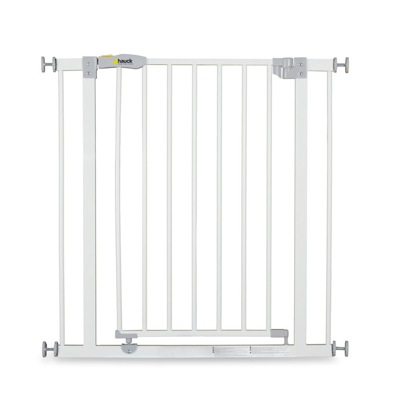 Hauck Open N Stop Pressure Mounted Fit Baby Safety Gate Extension, White, 30.31'' H x 35.04'' W x 1.57'' D