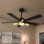  Ventilateurs de plafond de 42 po / 52 po avec lumières et télécommande