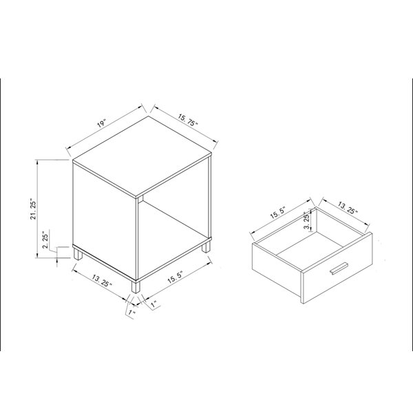 Dimensions du produit