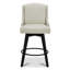 Tabouret de comptoir pivotant 26 po Annelotte-361965100