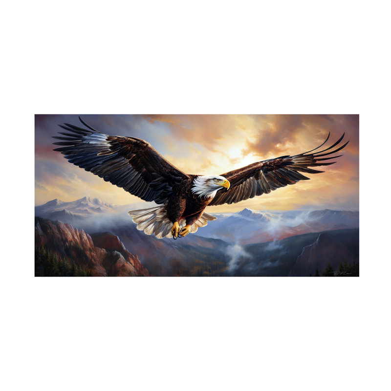 Modern & Contemporary Painting Print,  12" H  x 24" W  x  2" D