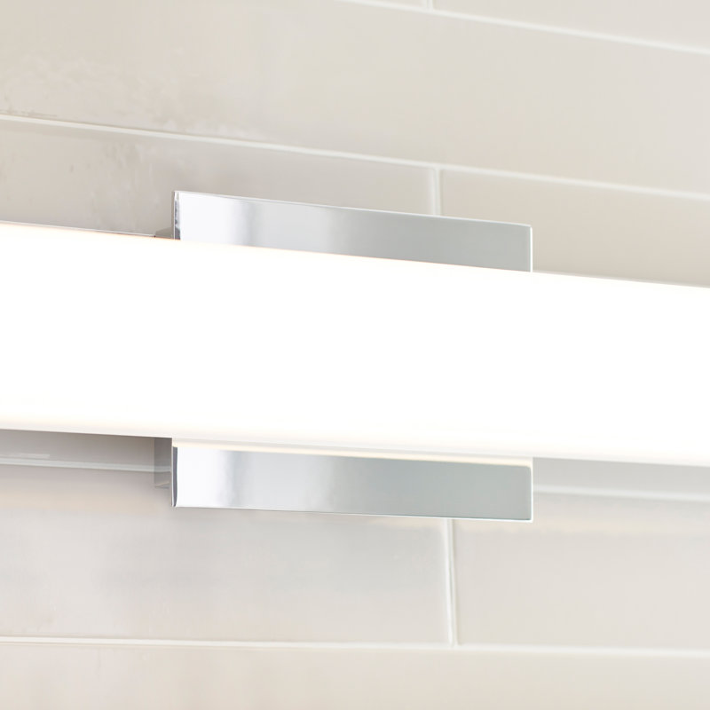 Lynn 1 - Light LED Bath Bar, Chrome