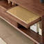 Meuble télé de style rétro en bois de noyer noir-445208266