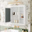 Armoire à pharmacie, armoire de rangement murale pour salle de bain, armoire d'appoint-1383295988