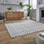 Stanaford area rug Machine Woven Rectangle Grey-103964639