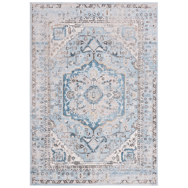 McLeansville Performance Oriental Rug, Square 6'7"