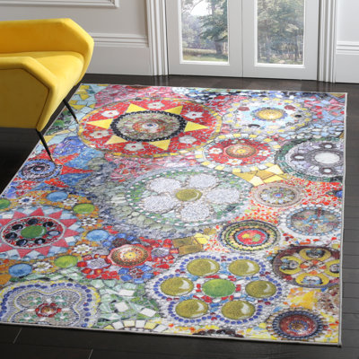Tapis géométrique Garner Performance