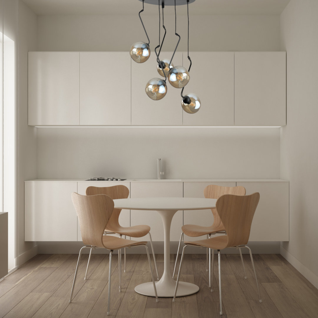 Blerton - Light Matte Black Unique/Statement Pendant