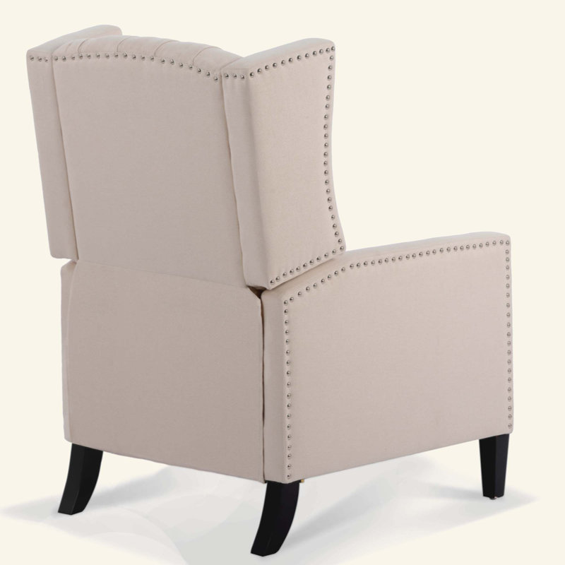 Fauteuil inclinable manuel, Tissu beige