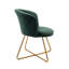48cm H Velvet Upholstered Armchair-2041323242