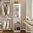 Elegant Wardrobe Tower With Slide-Out Organizers