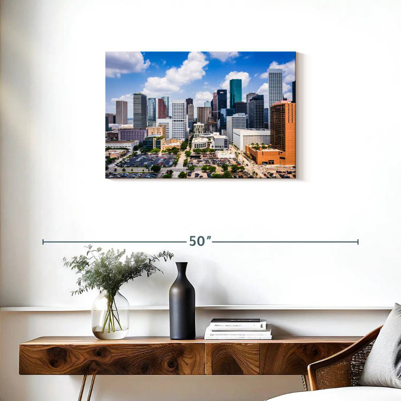 Sireci Buildings In Houston, 20" H x 30" W