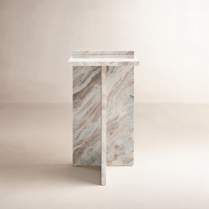 Shivianna Marble Side Table