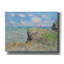 «Cliff Walk At Pourville» par Claude Monet, estampe numérique sur toile-87903258