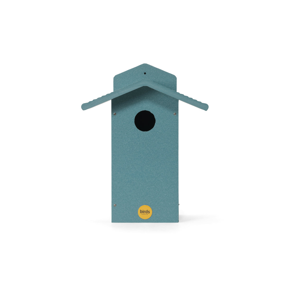 9.5'' H x 5.5'' W x 8.75'' D Pole Birdhouse Birds Choice 
