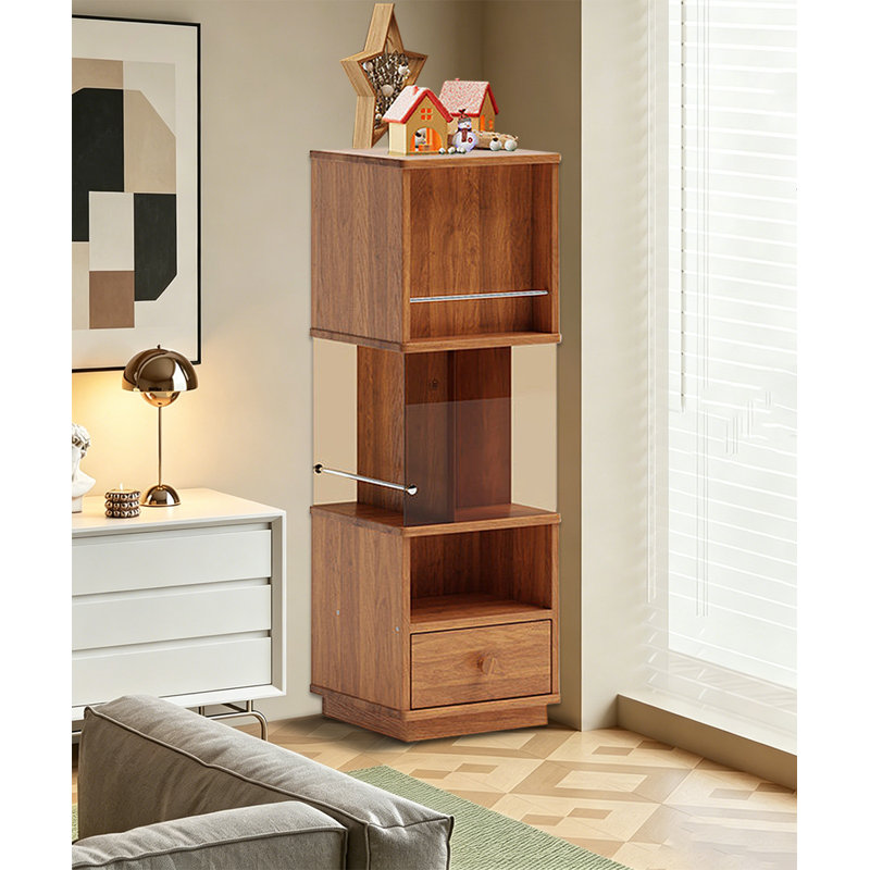 Armoire d'appoint Modern, Couleur de bois de cerisier