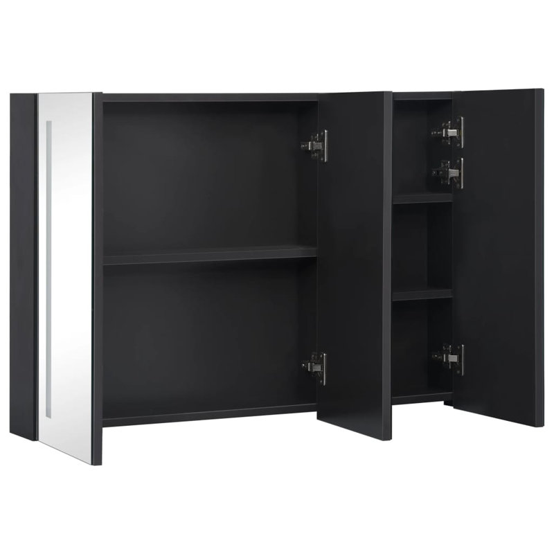 Kantor 89mm W 62mm H Surface Framed Medicine Cabinet Mirror 5 Fixed