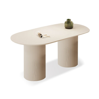 Table de salle à manger blanche
