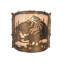 2 - Light Flush Mounted Sconce