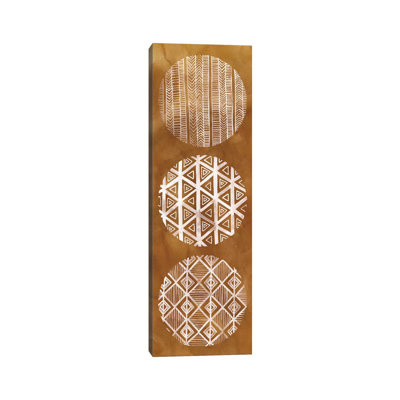 Tribal Pattern I by Grace Popp - Wrapped Canvas Panoramic Print