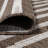 Aghamjot Modern Offset Stripe Brown/Beige Indoor/Outdoor Rug-2105792480