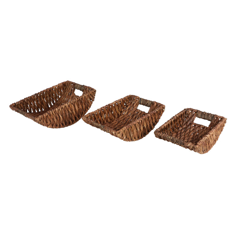 Gracie Oaks Wicker Box