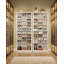 Rangement à chaussures 11 niveaux, armoire à chaussures haute avec casier, range-chaussures autoportant en bois, 30 à 33 paires, range-chaussures pour vestibule, chambre à coucher, blanc-1700041383