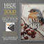 Art des Fêtes de Noël - série 2 - CCXV, reproduction encadrée - bois massif-305222647-305222655