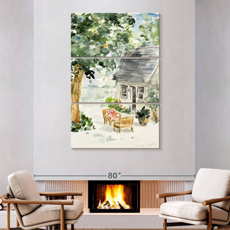 Alvord Country House II, 74" H x 48" W