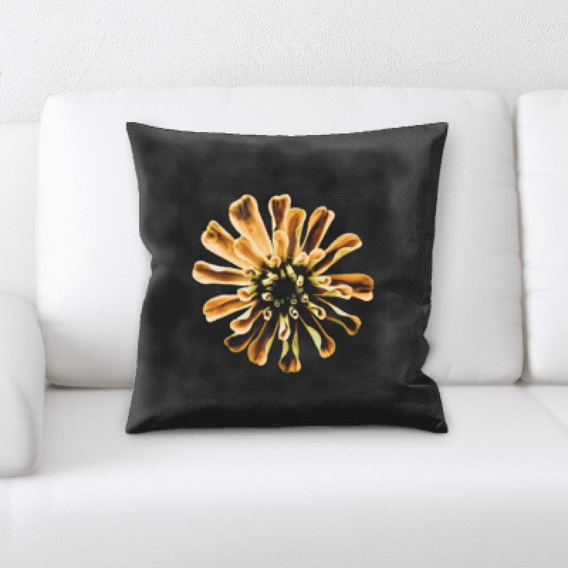 Coussin décoratif fleurs