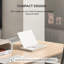 Organisateur de bureau 2 en 1 en bois massif avec tableau blanc magnétique, fente pour notes et rangement caché - Accessoire de bureau moderne-872874025