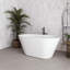 Baignoire autoportante 54 "avec drain interne Streamline-108964625