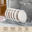 MALACASA Round Stoneware 6 Piece Ramekin / Soufflé Dish Bakeware Set