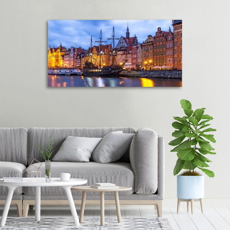 Gdansk Poland - No Frame Print on Canvas