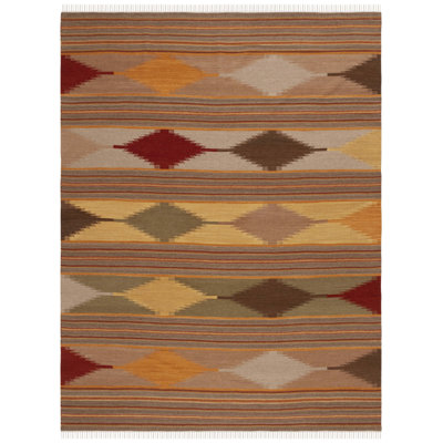 Bennett Hand Woven Wool Southwestern Rug
