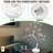 36 LED RGB Colour Changing Bonsai Light Fairy Tree Lamp USB Battery Operated Remote Control 16 Colour DIY Branches Artificial Tree With Timer(Pearl)