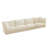 Slipcovered Long Sofa-553900293