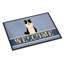 Tapis antidérapant Border Collie Welcome 27 po x 18 po-893859537