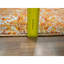 Tapis en laine et soie noué à la main orange 8 pi x 10 pi 4 po 10BB7B861E244C1E9AE15F9A3F48ECB4