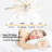 Abson 30.71" 7 - Blade Reversible LED Dimmable Ceiling Fan With Light And Remote-2109888075