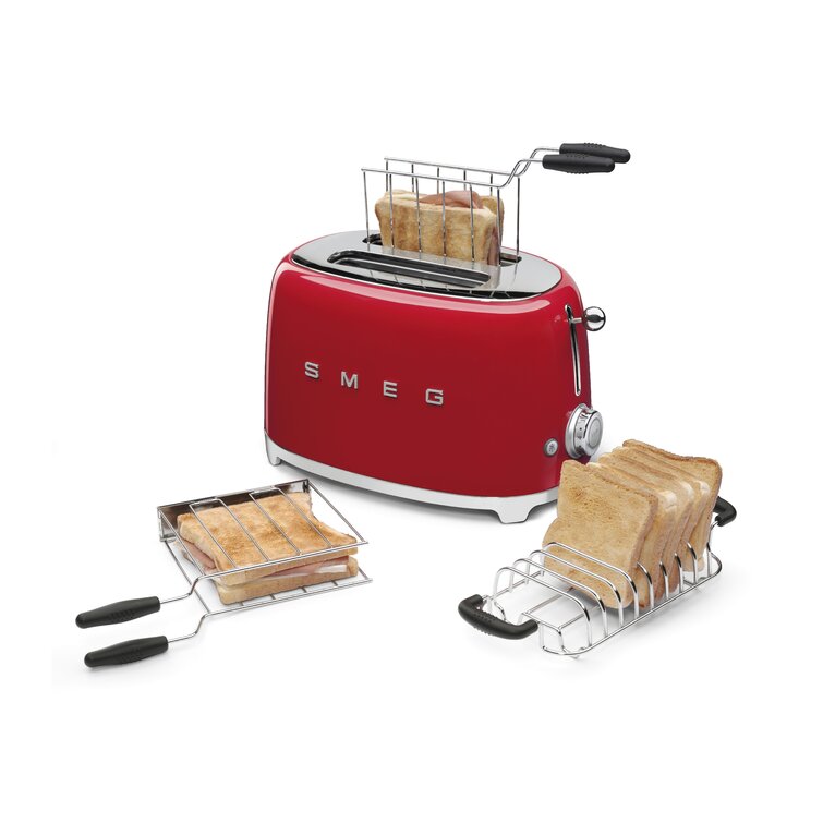 SMEG Toaster Accessories | 2-Slice Sandwich Racks (2-piece)