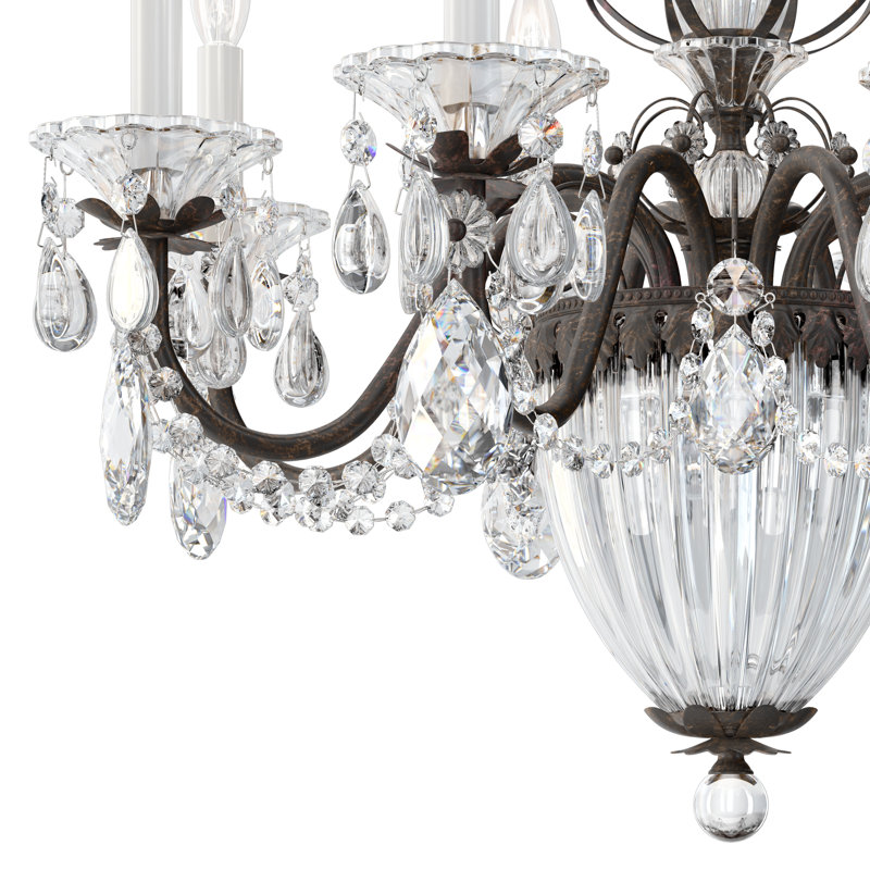 Bagatelle 11 - Light Chandelier, Heirloom Bronze, Spectra Crystal Clear