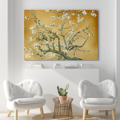 Almond Blossoms Inspiration By Vincent van Gogh